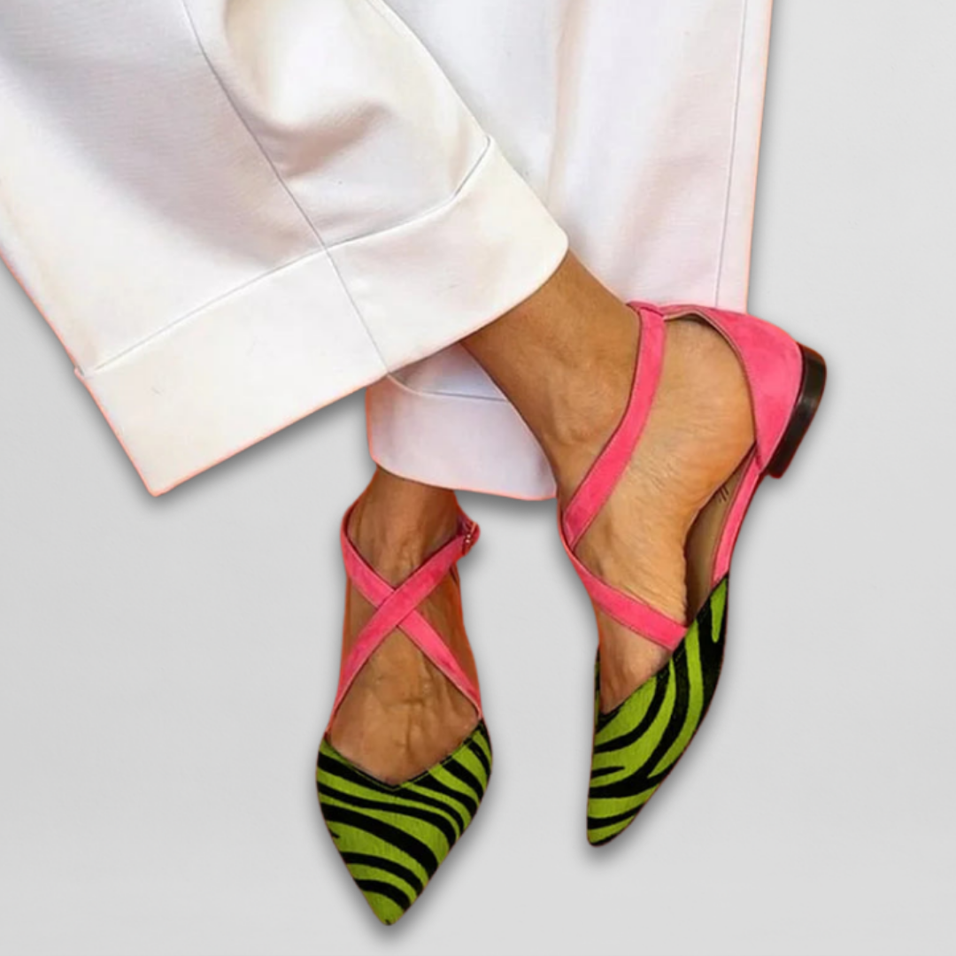 Fen I Ballet Flats with Straps