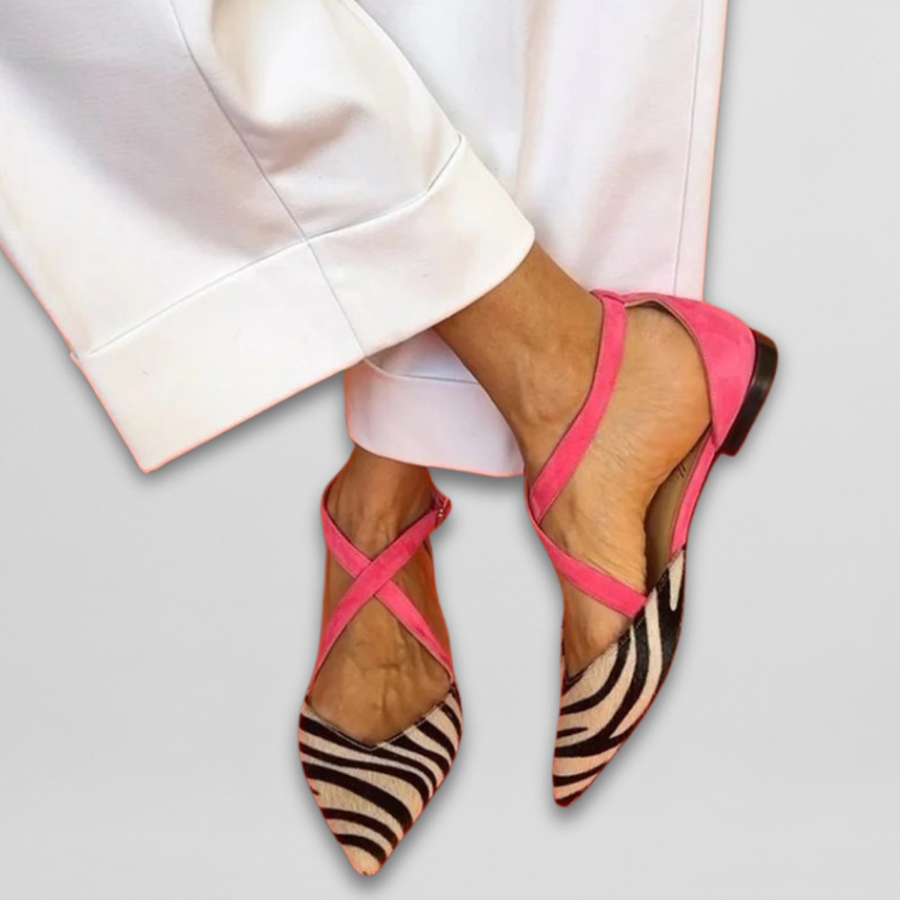 Fen I Ballet Flats with Straps