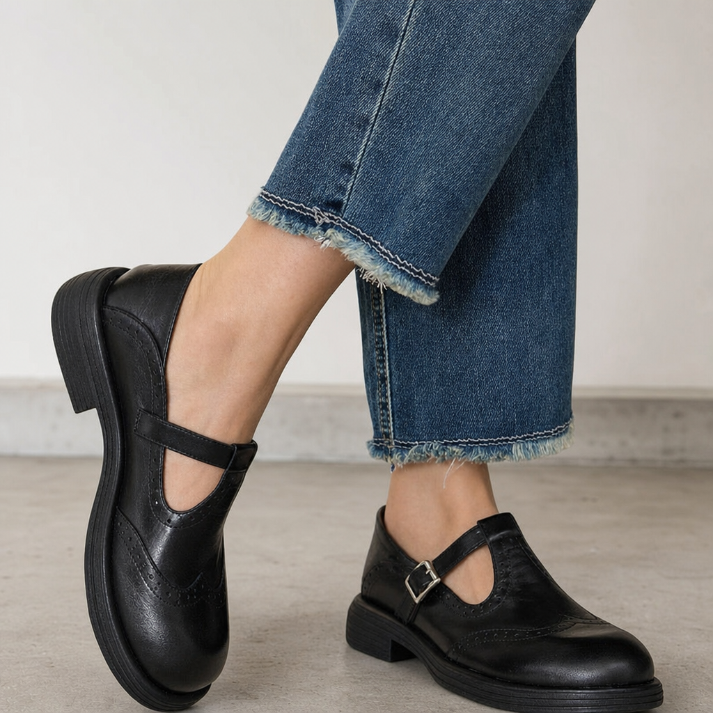 Barba ™ Women’s Comfort Cushioned Mary Jane Flats