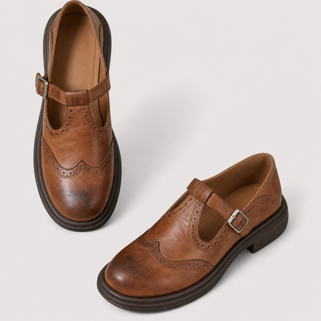 Barba ™ Women’s Comfort Cushioned Mary Jane Flats