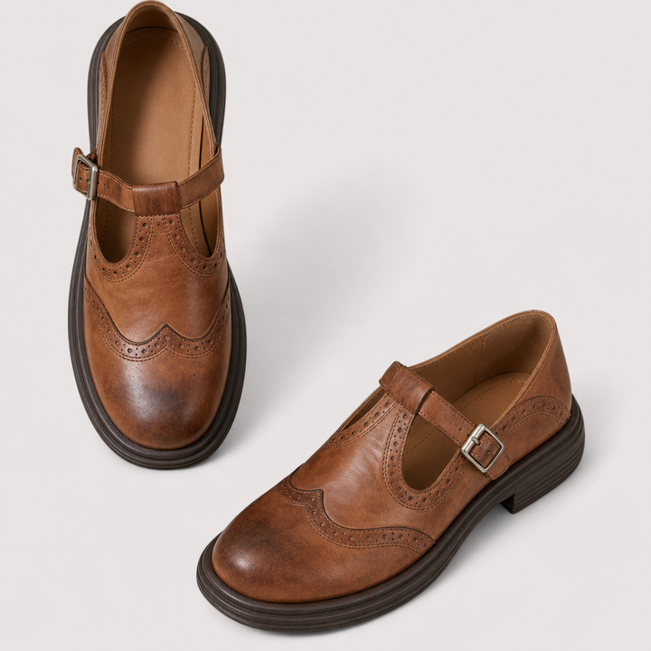 Barba ™ Women’s Comfort Cushioned Mary Jane Flats