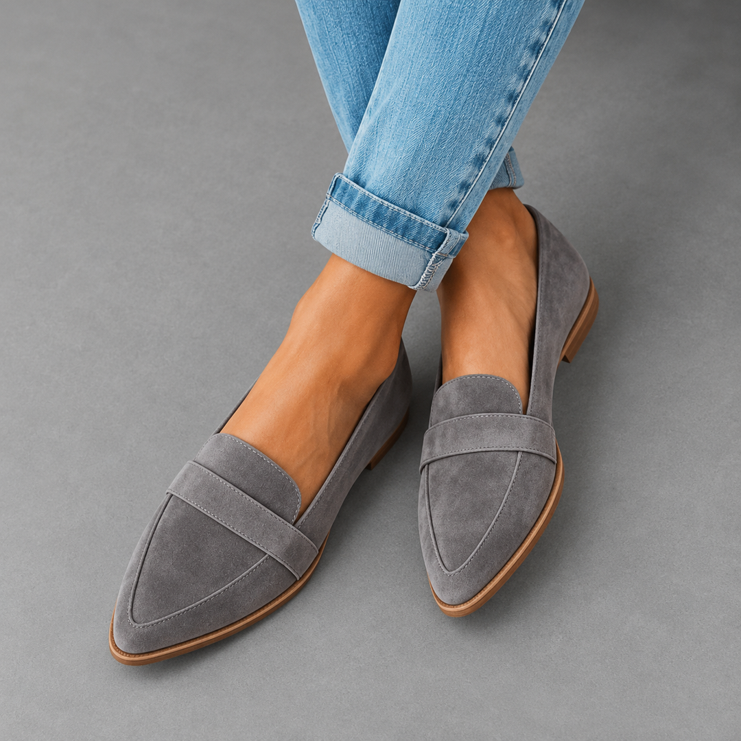 Teodora | Soft Suede Loafers