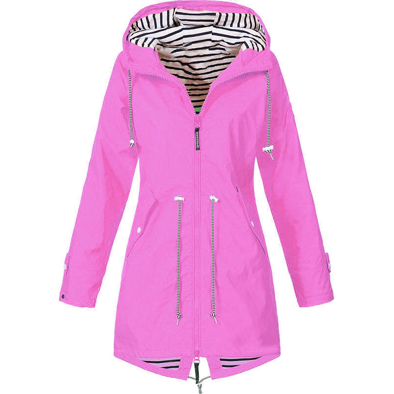 Women’s Parisian Lightweight Hooded Rain Jacket