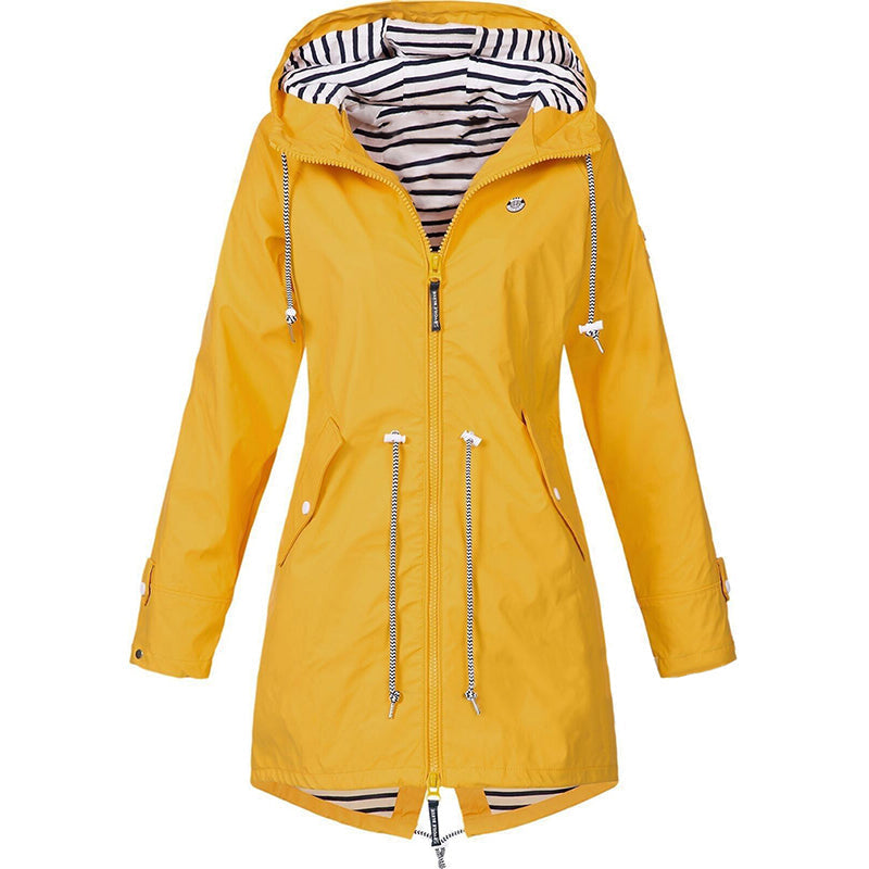 Women’s Parisian Lightweight Hooded Rain Jacket